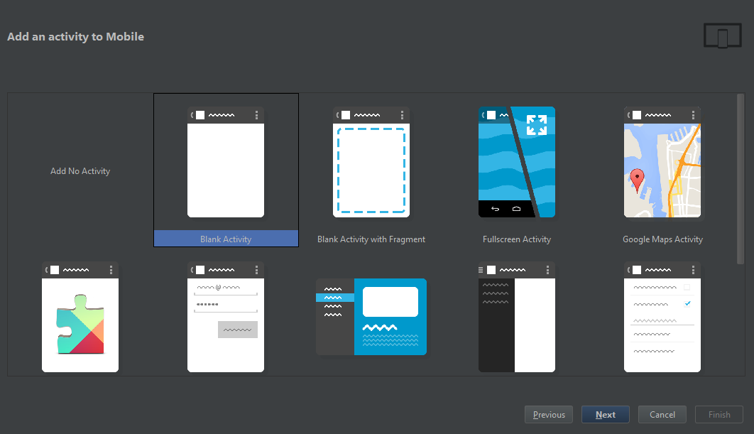android studio start activity